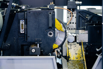 machine working in factory