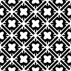 Abstract seamless monochrome pattern on white background for coloring Repeating pattern for banner, card, invitation, postcard, textile, fabric, wrapping paper.