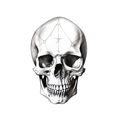 skeleton skull ai generated