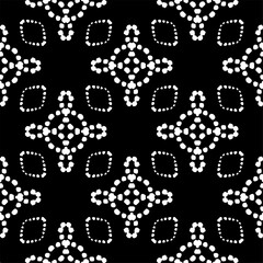 Abstract seamless monochrome pattern on white background for coloring Repeating pattern for banner, card, invitation, postcard, textile, fabric, wrapping paper.
