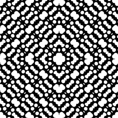 Abstract seamless monochrome pattern on white background for coloring Repeating pattern for banner, card, invitation, postcard, textile, fabric, wrapping paper.