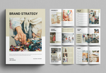 Brand Strategy Template Brochure