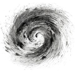 spiral swirling galaxy ai generated
