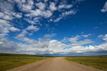 Road in tundra