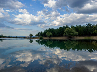 peaceful reflections in nature