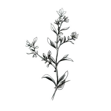 herb thyme ai generated