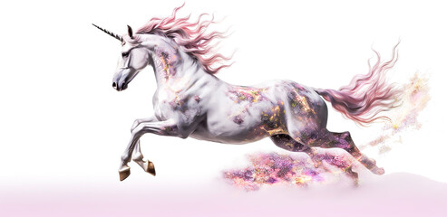 Obraz na płótnie Canvas ユニコーンのイメージ - image of Unicorn - No1 Generative AI