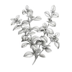 fresh oregano ai generated