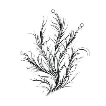 background milfoil ai generated