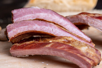 Boiled pork ribs with spices