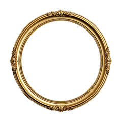 Vintage gold frame with intricate details. A beautiful art object for any room 7