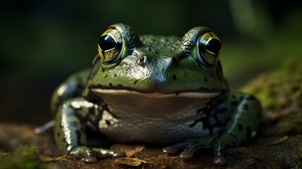 Fototapeta premium frog in the grass