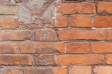 Charming Vintage Red Brick Wall Background: Timeless Beauty and Rustic Appeal