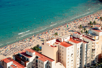 view of the city Alicante Spain