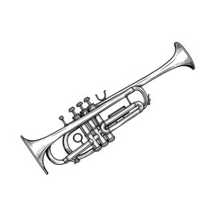 jazz trumpet ai generated