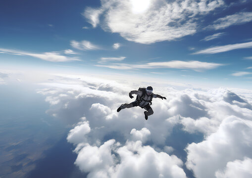 skydiving
