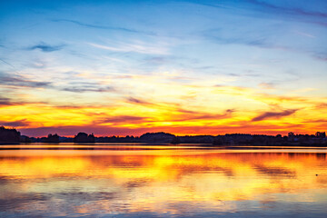 Obraz premium Majestic Lakes - Seehamer See