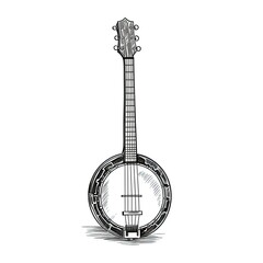 guitar banjo ai generated