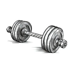 fit dumbbell fitness ai generated