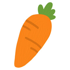 cute illustration minimal fruit with oil brush painting style