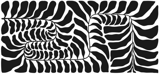 leaves leaf abstract background.