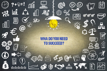 What do you need to succeed?	