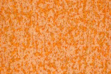 Detail of modern architecture corten building.