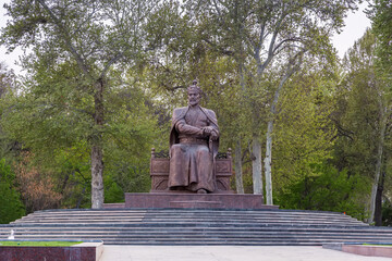 Monument to Amir Temur, Samarkand, Uzbekistan
