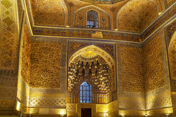 Fototapeta na wymiar Gur-e-Amir, Samarkand, Uzbekistan
