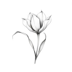 background flower ai generated