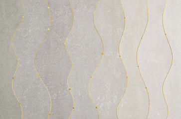 Modern Japanese washi paper texture background with abstract wave pattern in gradations of pastel colors.