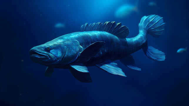 fish  swimming in water HD 8K wallpaper Stock Photographic Image