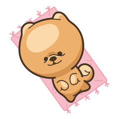 Pomeranian Dog Sticker