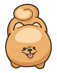 Pomeranian Dog Sticker
