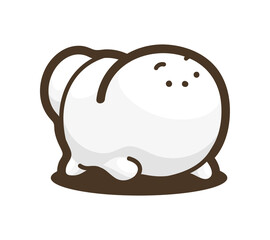 Puppy Pomeranian Sticker