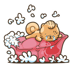 Pomeranian Dog Sticker
