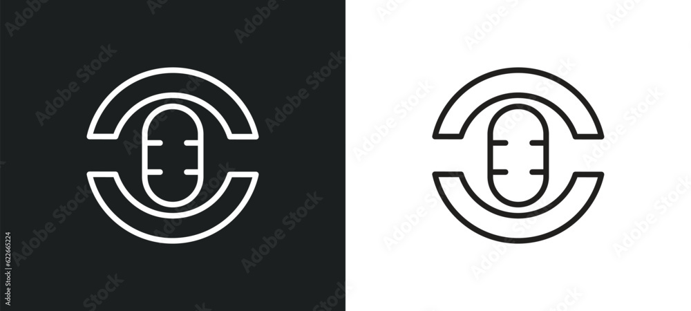 Poster angry smile outline icon in white and black colors. angry smile flat vector icon from user interface
