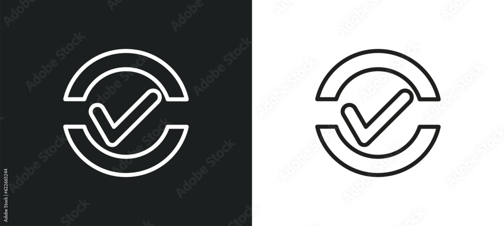Poster winking smile outline icon in white and black colors. winking smile flat vector icon from user inter