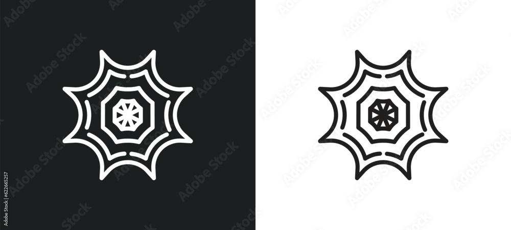 Poster crying smile outline icon in white and black colors. crying smile flat vector icon from user interfa