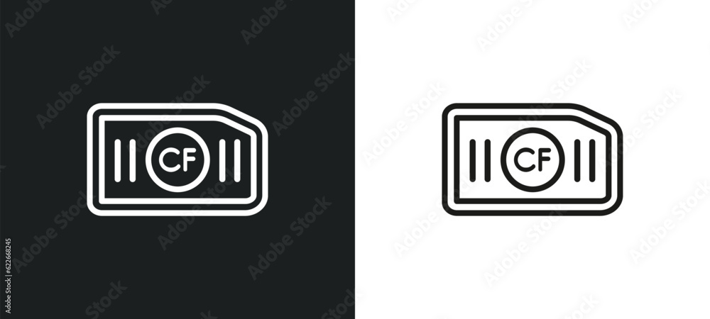 Poster upload button outline icon in white and black colors. upload button flat vector icon from user interface collection for web, mobile apps and ui.