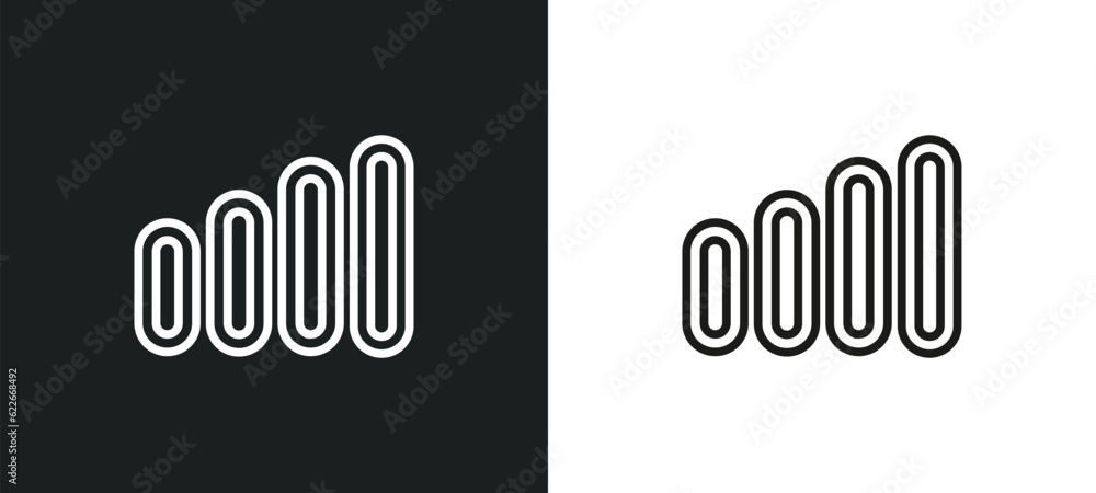Poster mouse cursor outline icon in white and black colors. mouse cursor flat vector icon from user interfa