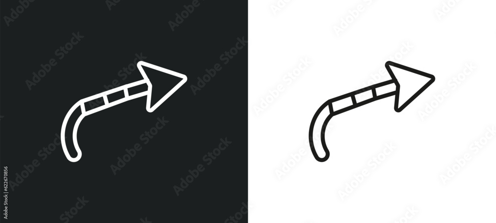 Poster voice message outline icon in white and black colors. voice message flat vector icon from user inter