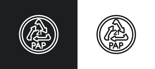 favorites button outline icon in white and black colors. favorites button flat vector icon from user interface collection for web, mobile apps and ui.