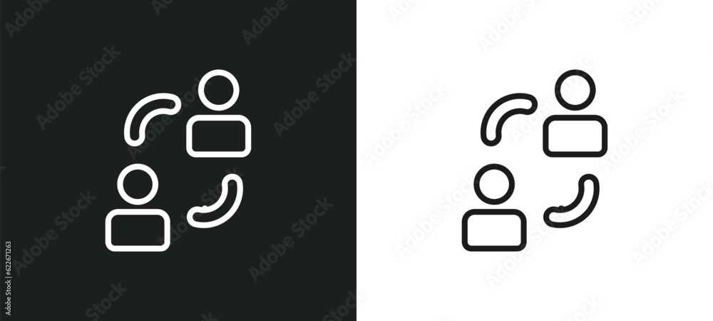 Poster express outline icon in white and black colors. express flat vector icon from user interface collect