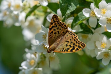 Isolated close up macro beautiful and detailed images of a butterfly in a summer day in the wild- Armenia