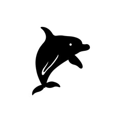Dolphin silhouette