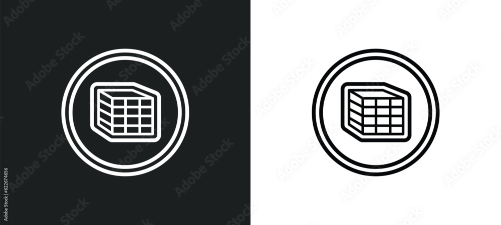 Poster thinking game toy outline icon in white and black colors. thinking game toy flat vector icon from to