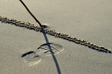 Crossing a line in the sand 