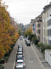 street in the city