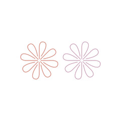 Luxury Moroccan Ornamental Sign Symbol Logo Vector